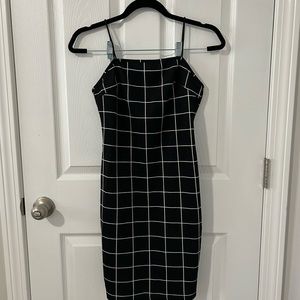Plaid bodycon shein dress